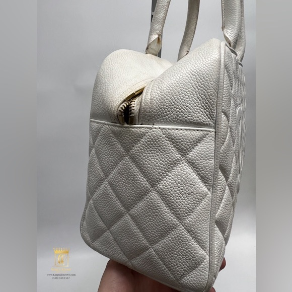 Chanel Caviar Mini Boston Satchel - Picture 5 of 16